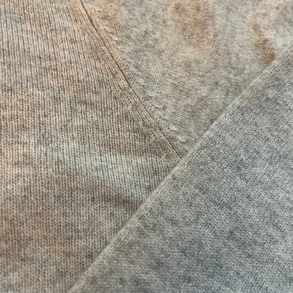 Vintage Y2K L.L. Bean Gray V-Neck Sweater Classic Comfort Size XXL - Picture 4 of 11